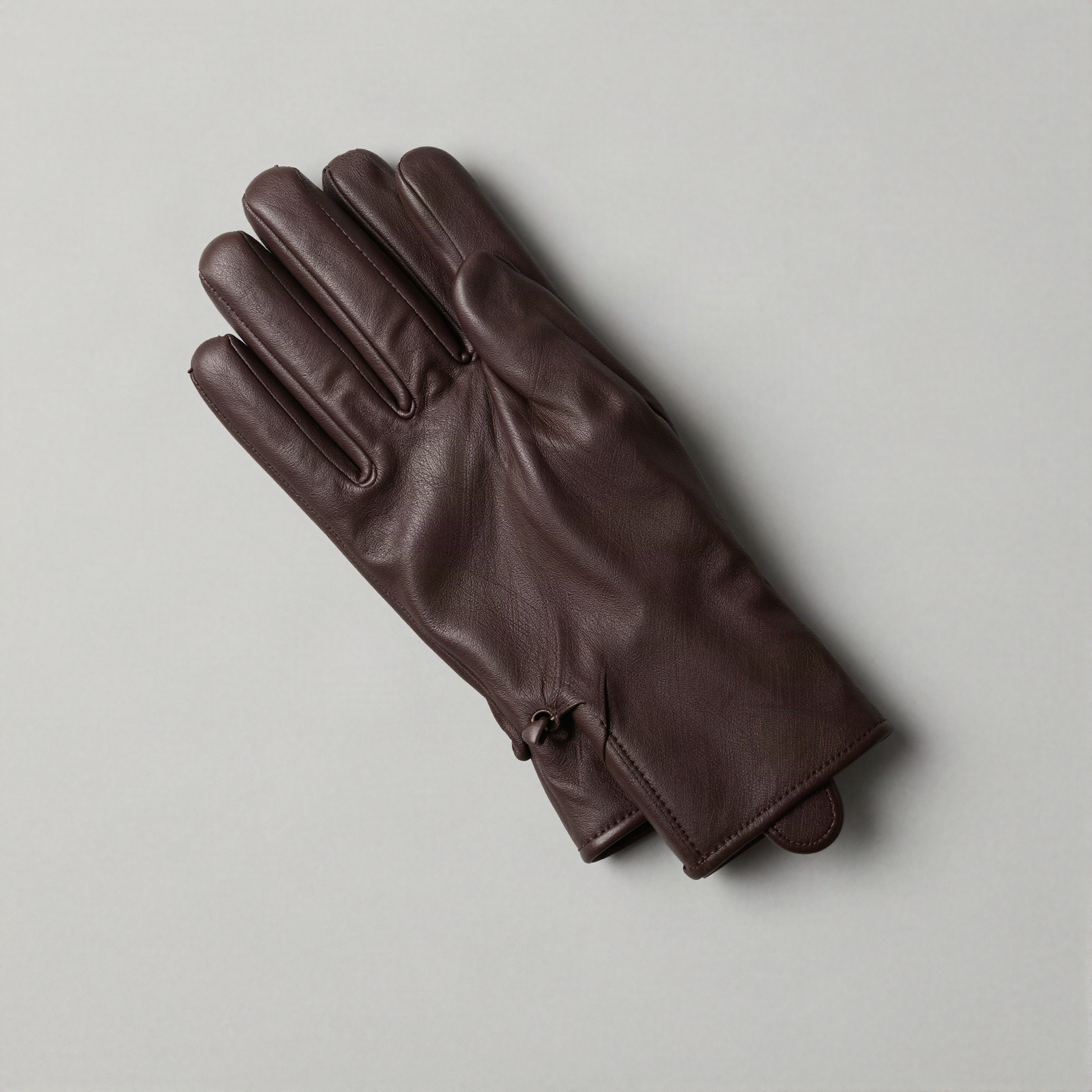 Cashmere-Lined Leather Gloves