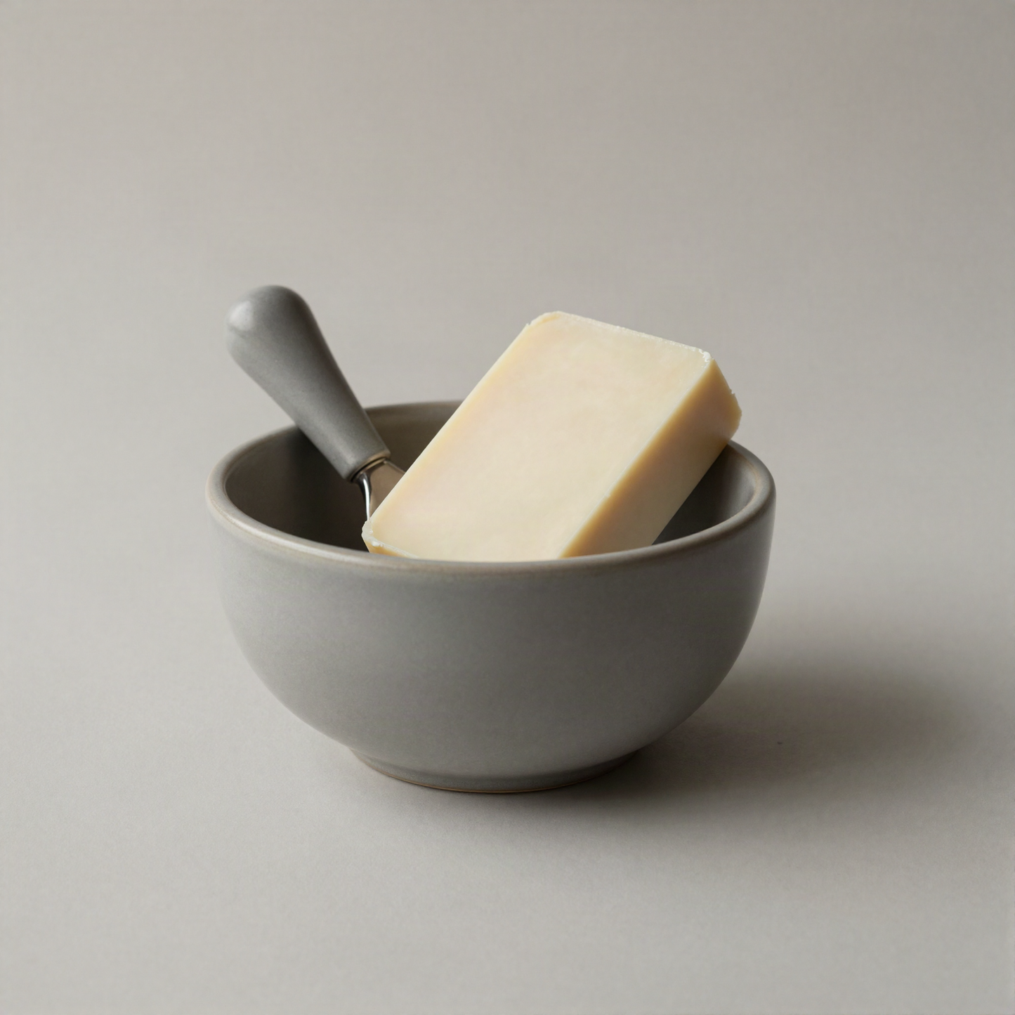Shave Soap in Ceramic Bowl