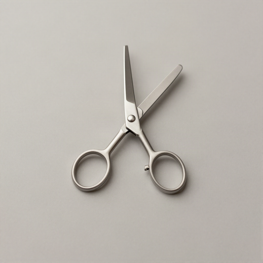 Beard Trimming Scissors, Stainless