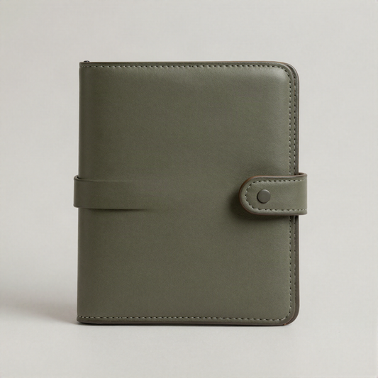 Refillable Leather Notebook Cover, A5