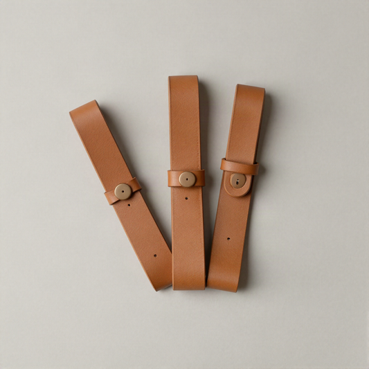 Leather Cord Wraps, Set of Three