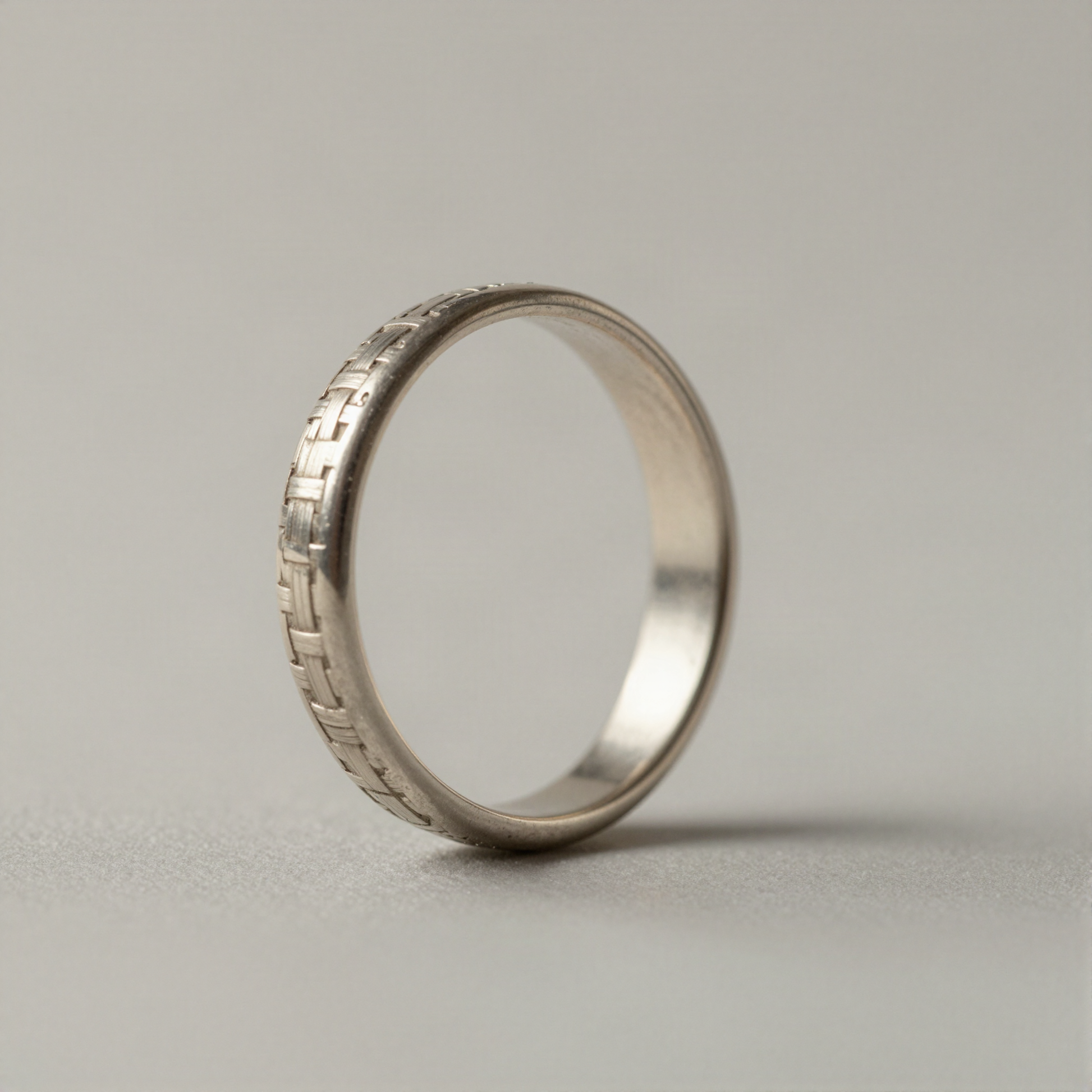 Silk Scarf Ring, Slim