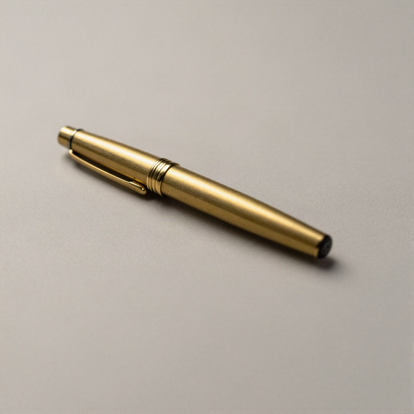 Brass Fountain Pen, Fine Nib